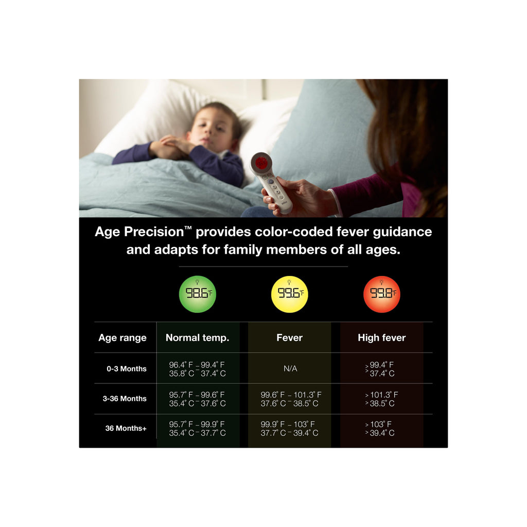 Braun Sensian 7 3-in-1 Non-Contact Forehead Thermometer, Black