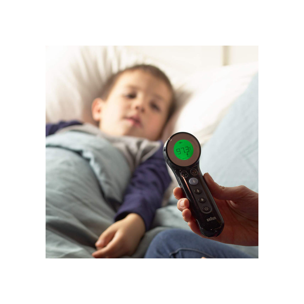 Braun Sensian 7 3-in-1 Non-Contact Forehead Thermometer, Black