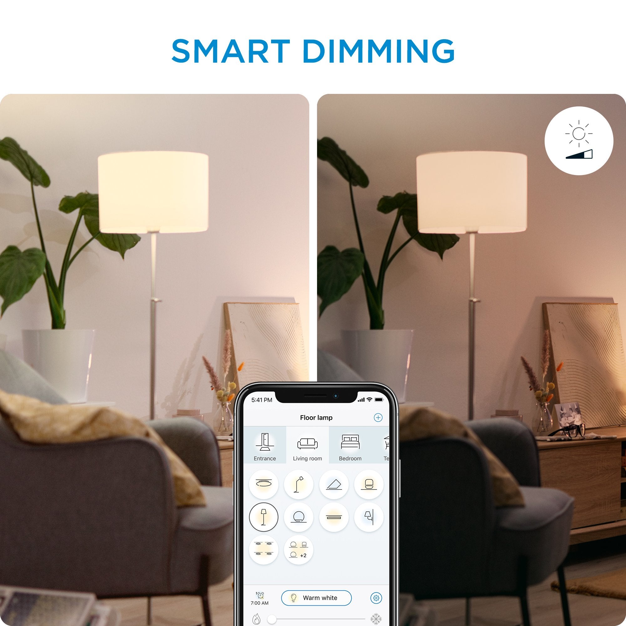 WiZ A19 Soft White Smart Wi-Fi LED Bulb
