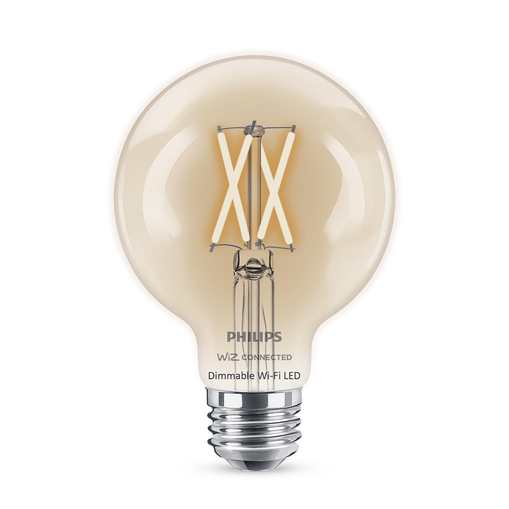 WiZ G25 Smart Wi-Fi LED Bulb Soft White