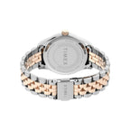 Timex Waterbury TW2T87000 Women's Round Quartz Watch, Silver-Tone Dial
