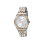 Timex Waterbury TW2T87000 Women's Round Quartz Watch, Silver-Tone Dial