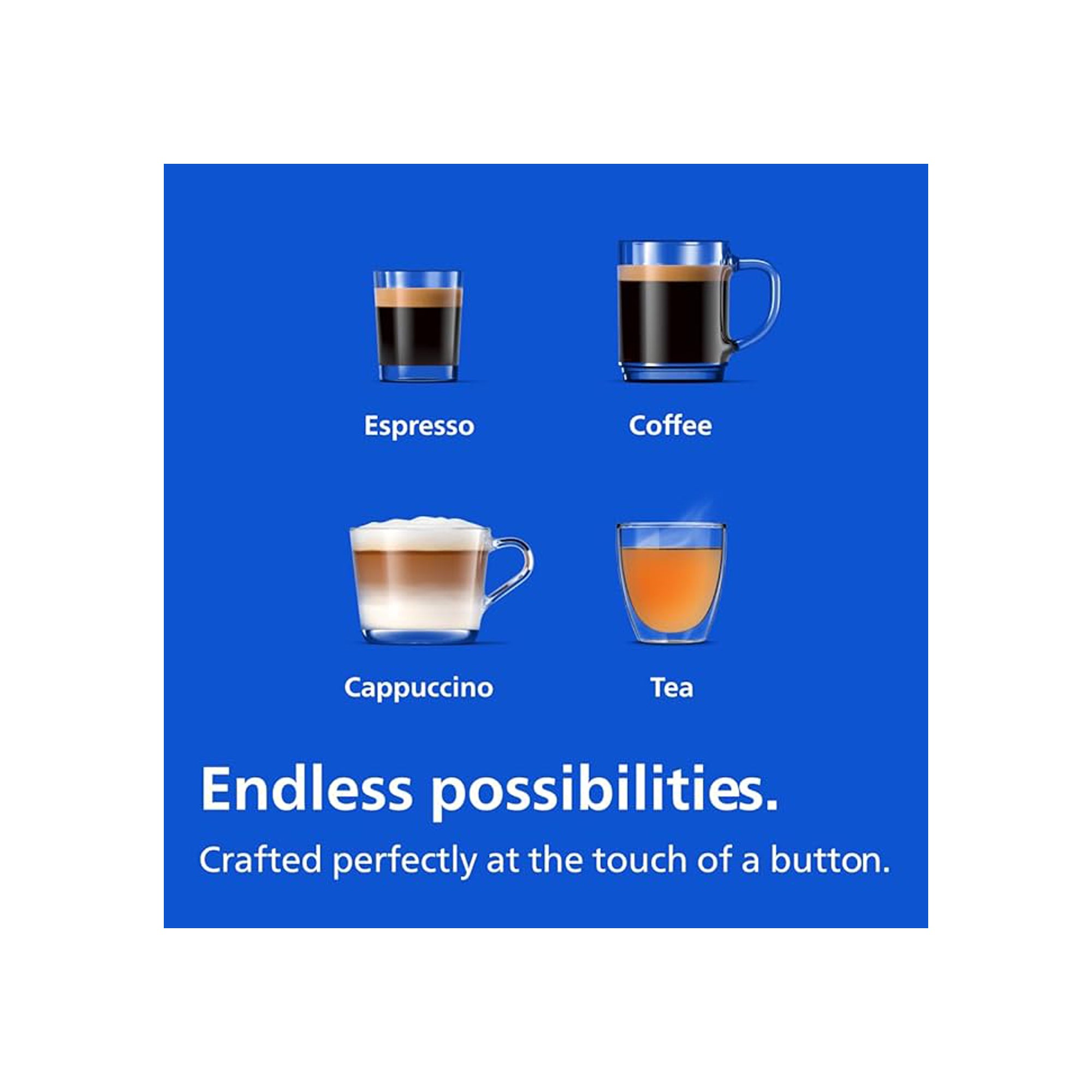Philips 2300 Series Fully Automatic Espresso Machine with LatteGo Milk System