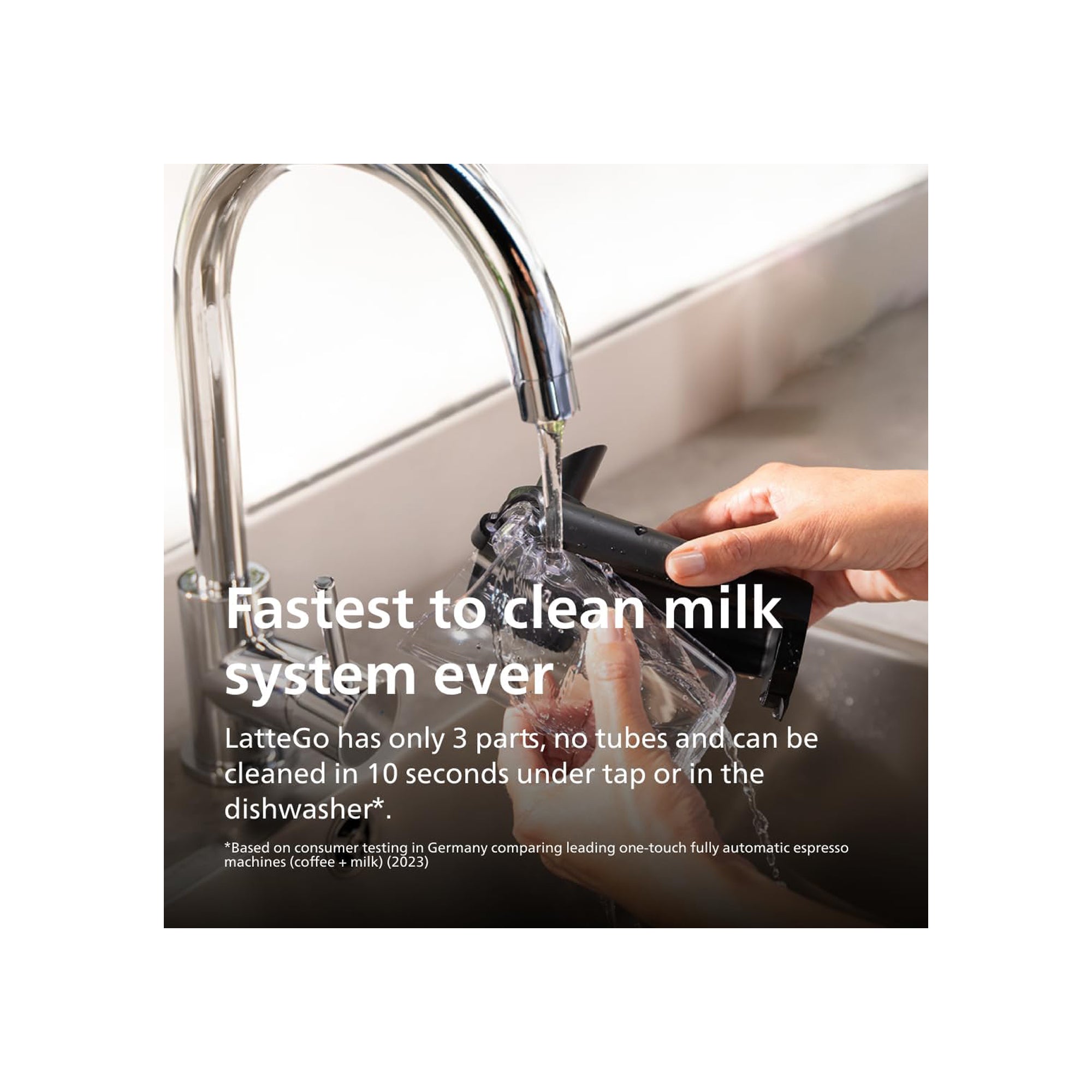 Philips 2300 Series Fully Automatic Espresso Machine with LatteGo Milk System
