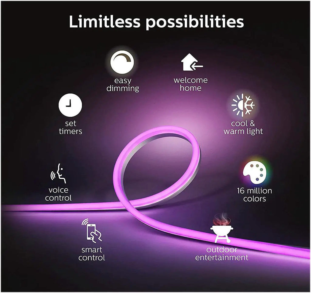 Philips Hue Outdoor Lightstrip 5M White and Color Ambiance