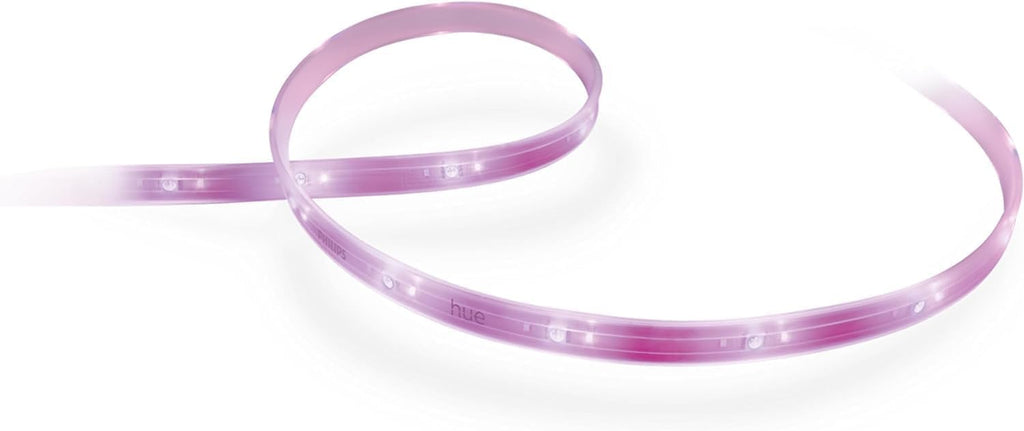 Philips Hue Bluetooth Smart Lightstrip Plus 2m/6ft Base Kit with Plug