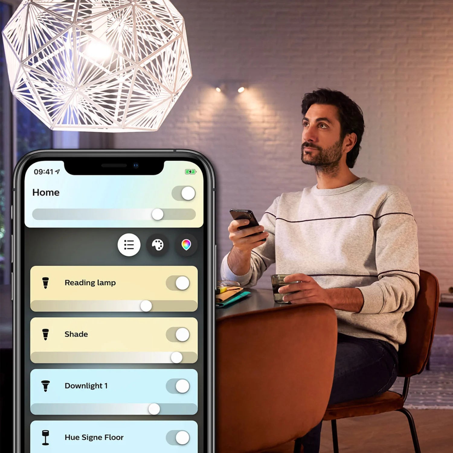 Philips Hue A19 Bluetooth Smart LED Bulb White Ambiance