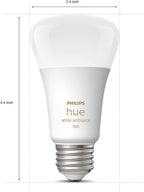 Philips Hue White A19 Bluetooth Smart LED Bulb (2-Pack)