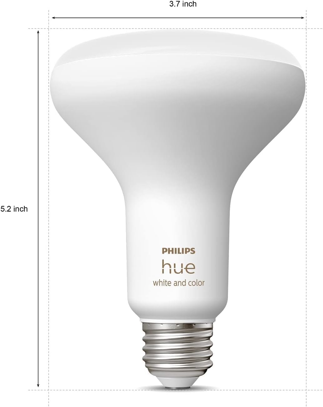 Philips Hue White and Color Ambiance BR30 Smart LED Bulb (2-Pack)