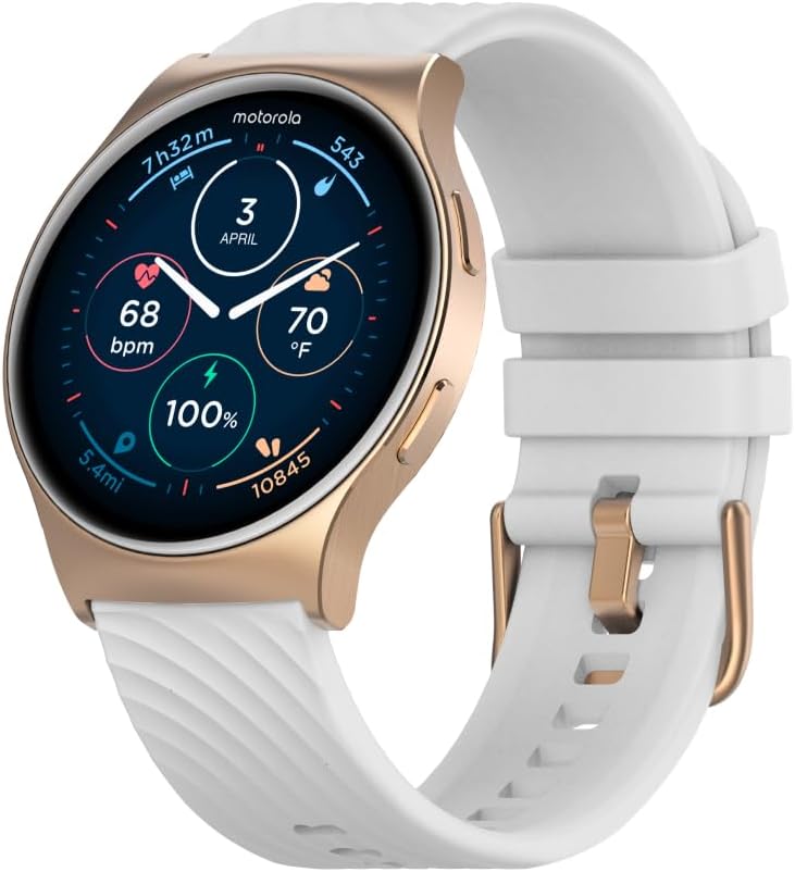 Motorola Moto Watch 120 - Premium Bluetooth Smartwatch