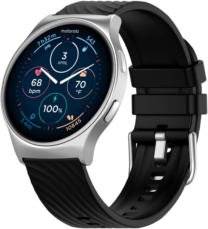 Motorola Moto Watch 120 - Premium Bluetooth Smartwatch