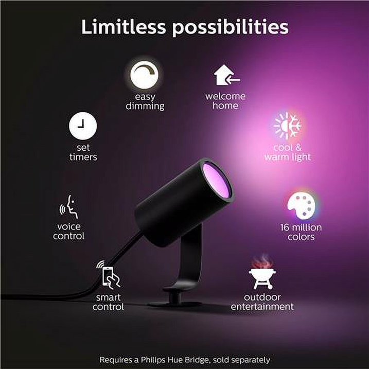 Philips Hue Lily Outdoor Spot Light Extension