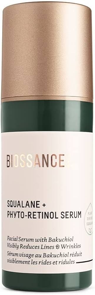 Biossance Squalane + Phyto-Retinol Facial Serum 1oz 30mL