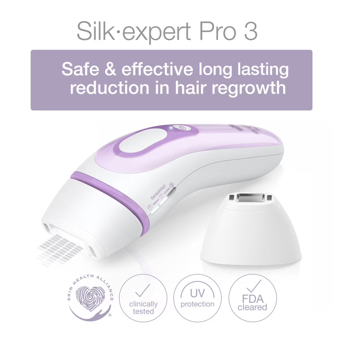 Braun Silk Expert Pro 3 PL3012 Latest Generation IPL for Women, Hair Removal