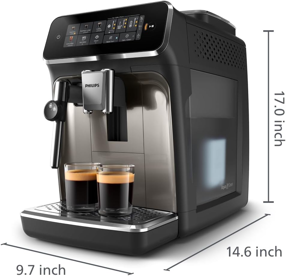 PHILIPS 3300 Series Fully Automatic Espresso Machine