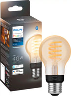 Philips Hue White Ambiance A19 Filament LED Bulb
