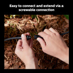 Philips Hue Outdoor 16-Foot Cable Extension - Extend Your Hue Outdoor Low Voltage Lights - 1 Pack - Requires Hue Bridge - Weatherproof