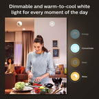 Philips Hue White A19 Bluetooth Smart LED Bulb (2-Pack)