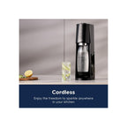 SodaStream Terra Sparkling Water Maker Bundle with CO2 Cylinder and BPA-Free Bottle