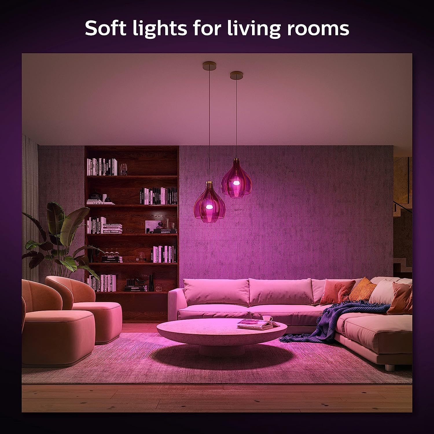 Philips Hue 75W A19 Starter Kit White and Color Ambiance