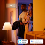 Philips Hue White Ambiance A19 Bluetooth Smart LED Bulb (2-Pack)