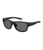 Under Armour UA 0009/F/S Oversized Sport Square Sunglasses, Matte Black