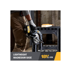 Caterpillar Cat® 18V 1 FOR ALL 7-1/4” Cordless Circular Saw DX532 with Brushless Motor and battery included