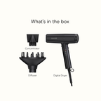 Conair InfinitiPRO Digital Dryer – High-Speed Ionic Hair Dryer with Diffuser & Concentrator