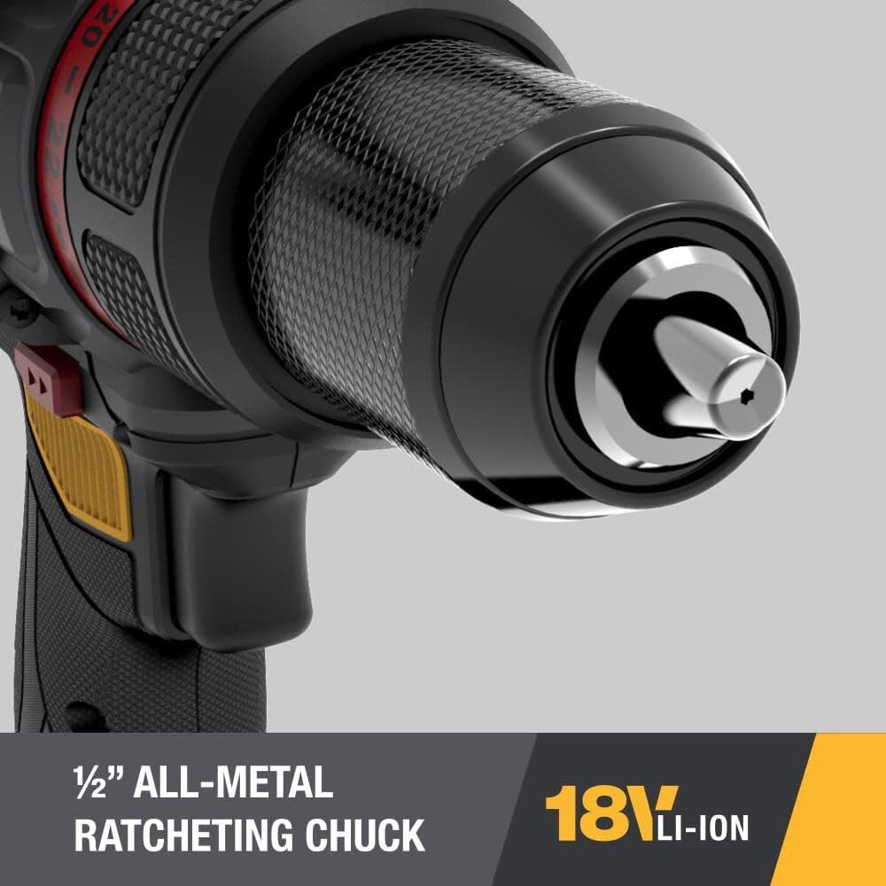 Cat® 18V 1 FOR ALL ½” Cordless Hammer Drill DX13 with Brushless Motor and Graphene Battery