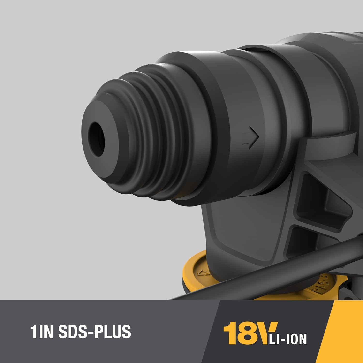 Caterpillar Cat® 18V 1 FOR ALL 1” Cordless Rotary Hammer Drill DX21 with Brushless Motor and Two Batteries