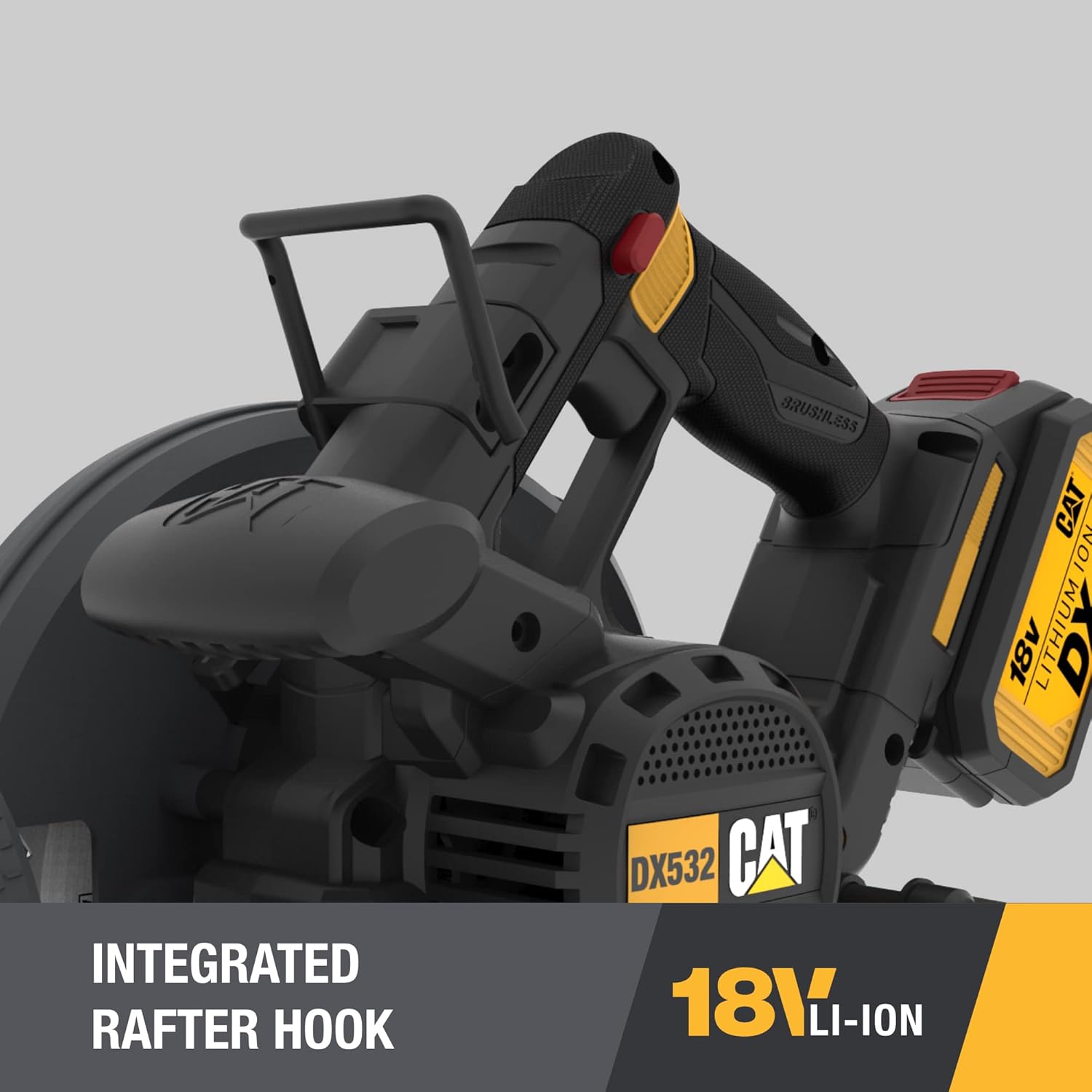 Caterpillar Cat® 18V 1 FOR ALL 7-1/4” Cordless Circular Saw DX532 with Brushless Motor and battery included