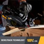 Caterpillar Cat® 18V 1 FOR ALL 7-1/4” Cordless Circular Saw DX532 with Brushless Motor and battery included