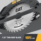 Caterpillar Cat® 18V 1 FOR ALL 7-1/4” Cordless Circular Saw DX532 with Brushless Motor and battery included