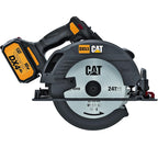 Caterpillar Cat® 18V 1 FOR ALL 7-1/4” Cordless Circular Saw DX532 with Brushless Motor and battery included