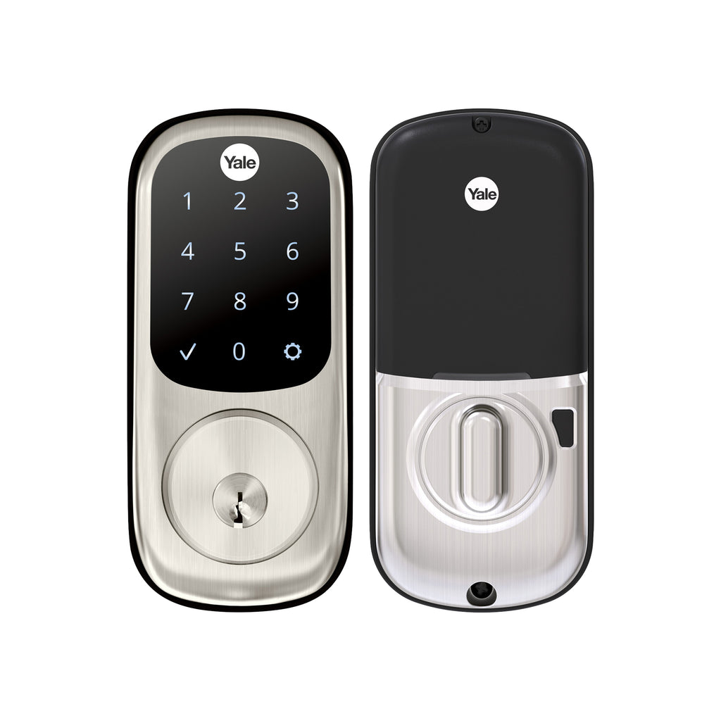 Yale Assure Lock Touchscreen with Z-Wave 3, Satin Nickel