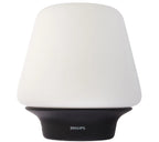 Philips Hue White Ambiance Wellness Dimmable LED Smart Table Lamp Black