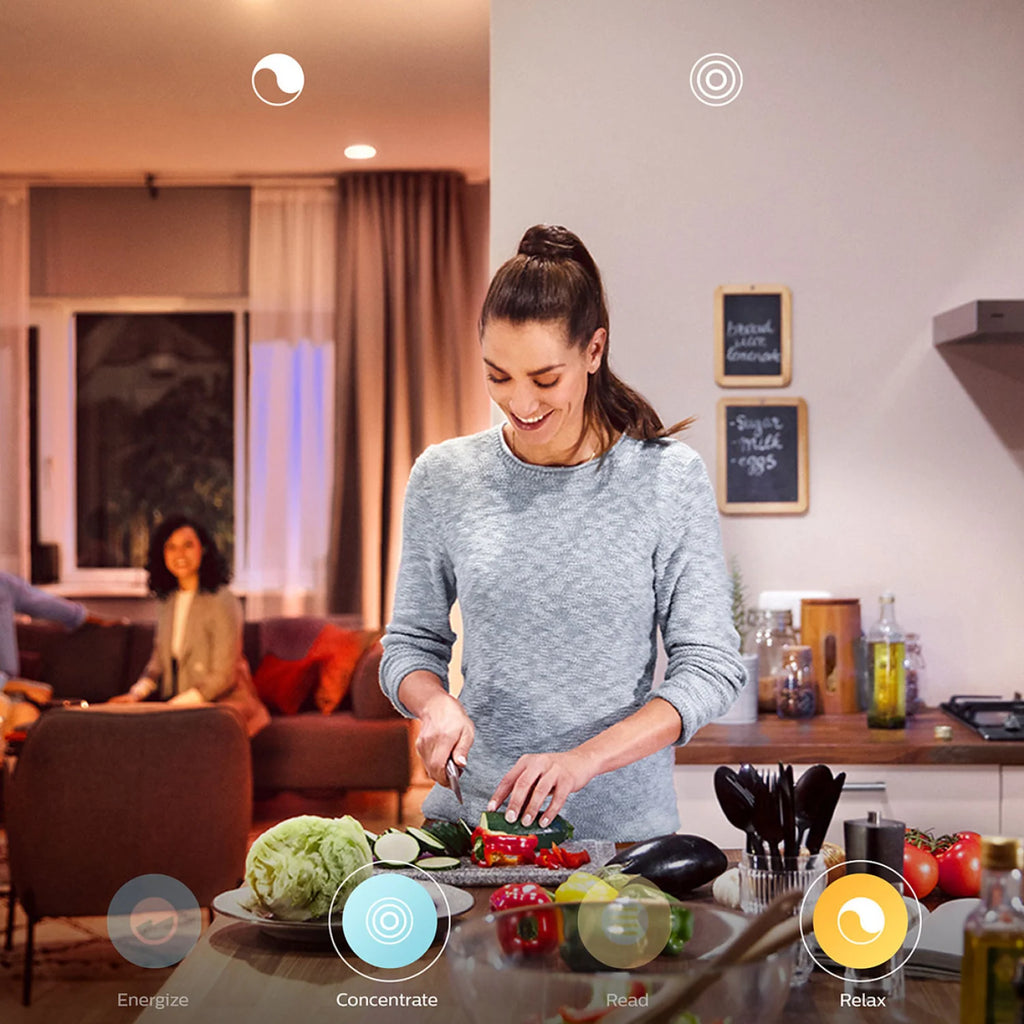 Philips Hue A19 Bluetooth Smart LED Bulb White Ambiance