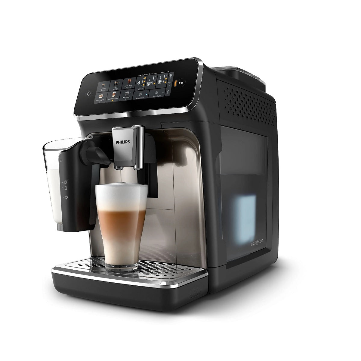 Philips 3300 Series Fully Automatic Espresso Machine with LatteGo Milk System