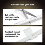 Philips Hue White and Color Ambiance Lightstrip Plus 1M Extension V4